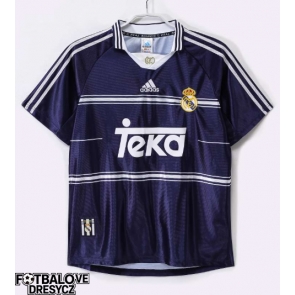 Real Madrid 1998-1999 Retro Venkovní Dres Krátký Rukáv Real Madrid 1998-1999 Retro Venkovní Dres Krátký Rukáv